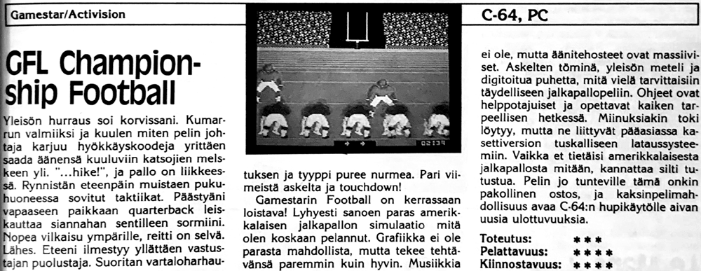 GFL Championship Football